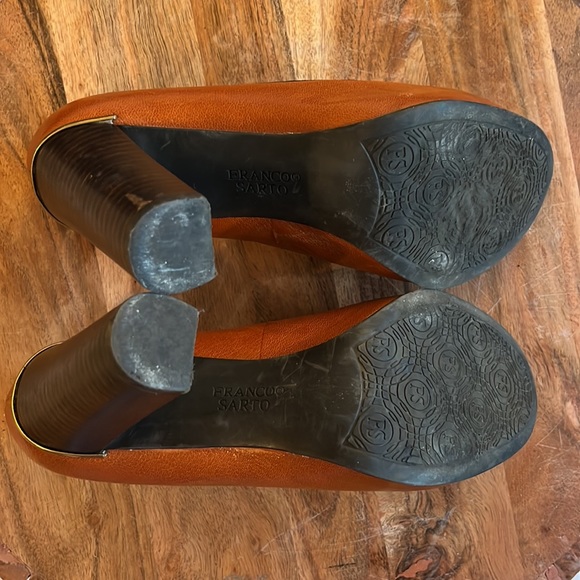 Franco Sarto | Chunky Heeled Loafer Pumps - Picture 7 of 10